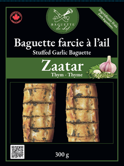 Moullandro stuffed Garlic Baguette with Thymes 10x300g